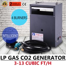 Auto Pilot Hydroponic Greenhouse CO2 4 Burner Generator LP GAS Yield Improve