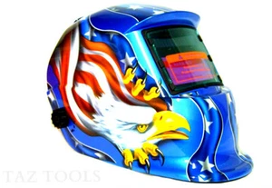 Stars Eagle Auto Darkening Welding Helmet Mask Welder Mma Mig Mag tig Plasma arc - Picture 1 of 1