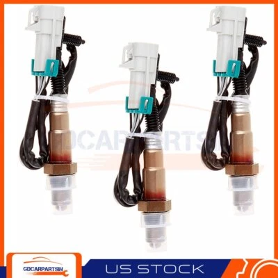 2 sensores de oxígeno O2 02 aguas arriba y 1 aguas abajo para Chevrolet Blazer S10 2002 4,3 L Foto 1 de 4