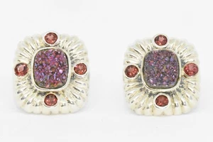 Boucles d'oreilles Amy Khan Russell neuves Argent véritable Collection LUXE - Imagen 1 de 10
