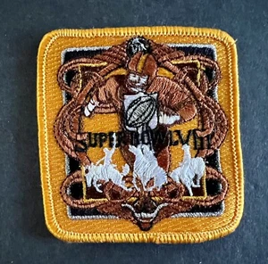 NFL SUPER BOWL VIII 8 AUTHENTIC 3” PATCH 1974 Houston Texas Dolphins Vs Vikings - Picture 1 of 1