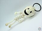 Skeleton Paracord Keyring - Handmade Skull Para Buddy Keychain Keyfob Bag Charm