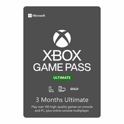 Xbox Game Pass Ultimate 3 Months Membership CODE USA FOR NEW OR EXISTING • 27.99£