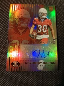 Tarjeta automática de novato autografiada Keontay Ingram Panini Illusions 2022 RC/100 #RS-KI - Imagen 1 de 3