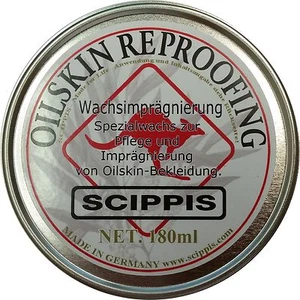 Cera Impermeabilizante Scippis Oilskin Cera para Abrigos de Cera Chaquetas Sombreros 180ml - Imagen 1 de 1