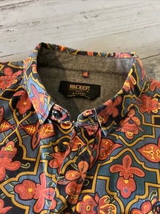 10 Deep - NEW Men’s Long Sleeve Patterned Casual Dress Shirt - XL - Picture 1 of 8