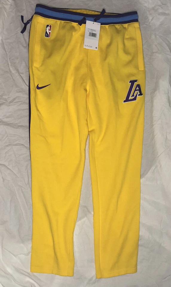 Nike Los Angeles Lakers NBA 2021/22 City Edition Therma Flex Youth Pants Sz XL