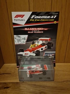Colección F1 McLaren M23 1977 Gilles Villeneuve modelo a escala 1:43 - Imagen 1 de 5