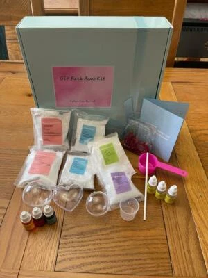 KABBAS Luxury Bath Bomb Making DIY Craft Kit - High Quality- Best Gift