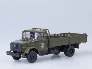 AI1038 ZIL-4331 flatbed truck, Driving School /khaki/ - Imagen 1 de 6