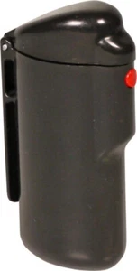  Taschenascher schwarz H 8 x B 4cm; Innenseite aus Edelstahl - Bild 1 von 2