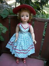 Vintage  Madame Alexander's Cissy Fashion Doll in a Tagged Summer Dress