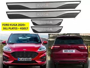 Ford Kuga 2020+ logotipo de placas raspadas en el umbral de la puerta en sustrato abdominal sustrato mercado de repuestos kg019 - Imagen 1 de 1