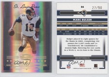 2006 Donruss Threads Century Proof Gold /50 Marc Bulger #86