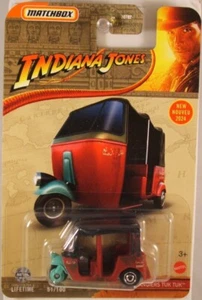 MATCHBOX #51 MBX Tangiers Tuk Tuk - Indiana Jones, 2024 issue (NEW in BLISTER) - Picture 1 of 2