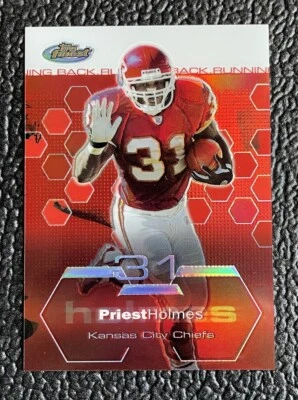 🔥PRIEST HOLMES 2003 TOPPS MEJOR REFRACTOR #'D/199!🔥JEFES Foto 1 de 2