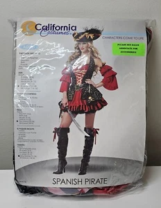 California Costumes Spanischer Pirat Halloween Kostüm rotes Kleid Damen X-Large - Bild 1 von 2