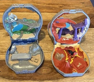Vintage Playmates Primal Rage Sauron vs Diablo Talon Chaos Mini Playset 1997 - Bild 1 von 8
