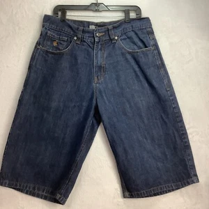 Vintage Rocawear denim co. shorts men’s Size 36 W Embrodiery Baggy streetwear - Picture 1 of 13