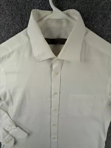 Givenchy Men Cotton Blend White Long Sleeve Button Up Shirt Men Size 100 (Large) - Picture 1 of 21
