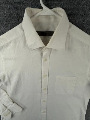 Givenchy Men Cotton Blend White Long Sleeve Button Up Shirt Men Size 100 (Large) - Image 1 of 4