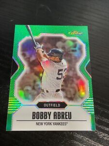 Bobby Abreu 2007 Topps Finest REFRACTOR Card #81. Limited 19/199. N.Y. Yankees