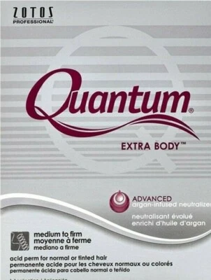 QUANTUM EXTRA BODY GENTLE  ACID PERM FOR NORMAL, FINE , TINTED , SELF TIMINING  - Image 1 of 3