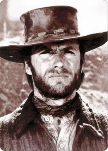 Clint Eastwood - The Man With No Name  sign  305mm x 205mm  REDUCED! - Picture 1 of 1