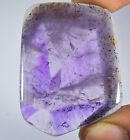 29X38MM Natural Star Amethyst Trapiche Slice Cabochon Loose Gemstone 60Cts.