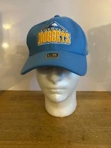 Denver Nuggets Men's Baseball Cap L/XL Reebok - NEW WITH TAGS - Picture 1 of 5