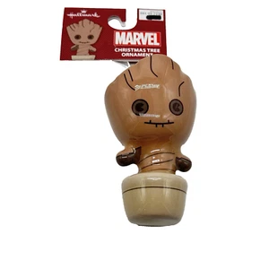 Hallmark Marvel BABY GROOT Weihnachtsbaum Decoupage Weihnachtsschmuck Neu - Bild 1 von 5