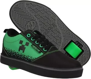 Scarpe da skate HEELYS giovanili uomo unisex Minecraft Mid Pro 20 autentiche - Foto 1 di 4