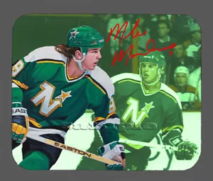 Mike Modano Minnesota North Stars Facsimile Autographed Mouse Pad Item# 8084 - Picture 1 of 1