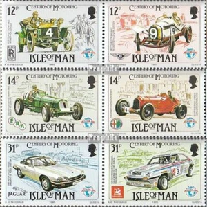 united kingdom-Island Man 282-287 Couples mint never hinged mnh 1985 Car - Picture 1 of 1