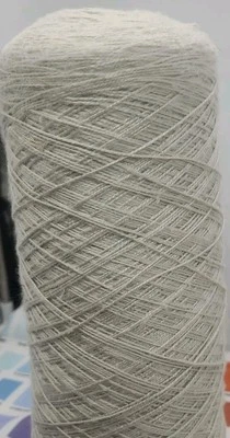 Hilo 100 % seda hilo tejer ganchillo macramé 2 lb 1 oz PLATEADO  Foto 1 de 3