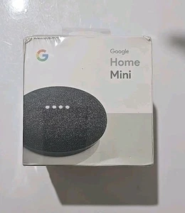 Google Home Mini Smart Assistant - Charcoal- Brand New & sealed (FAST POSTAGE) - Picture 1 of 3