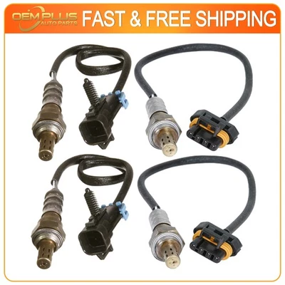 4Pcs Up&Down Oxygen Sensor For 1996-2002 Chevy Express GMC Savana 1500 2500 3500 - Image 1 of 4