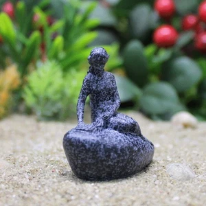 5pcs Creative Small Statue Resin Miniatures Figurine Mermaid Sculpture Home - Picture 1 of 9