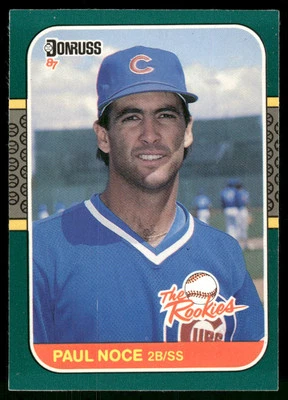 Paul Noce 1987 Donruss The Rookies Chicago Cubs #51 Near Mint or Better - Image 1 of 2