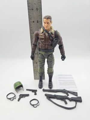 FIGURA DE ACCIÓN SUELTA CLASIFICADA GENERAL CLAYTON HAWK ABERNATHY #103 HASBRO GI JOE Foto 1 de 4