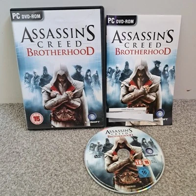 Assassins Creed Brotherhood PC Game DVD ROM Retro Tested Complete Manual Ubisoft - Image 1 of 4