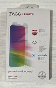 ZAGG InvisibleShield Glass Elite VisionGuard Screen Protector For iPhone 13 Mini - Photo 1 sur 1