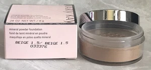 New In Box Mary Kay Mineral Powder Foundation Beige 1.5 ~ Full Size ~ Fast Ship - Picture 1 of 2
