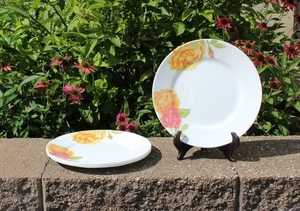Juego de 4 platos de cena florales Corelle Emma Jane descontinuados 10,75" - ¡USADOS EN EXCELENTE ESTADO! - Imagen 1 de 9