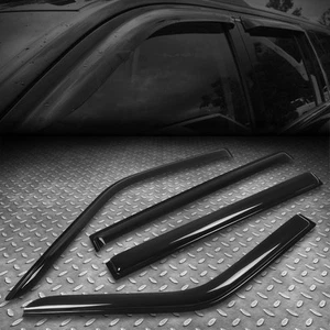 FOR 09-14 FORD FLEX D4 SMOKE TINT WINDOW VISOR SHADE/SUN WIND/RAIN DEFLECTOR - Picture 1 of 5