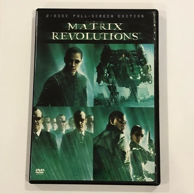 The Matrix Revolutions DVD 2-Disc Full-Screen Edition Warner Bros Movie 2003 - Image 1 of 2