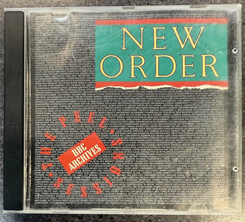 NEW ORDER - The Peel Sessions CD EP  1989  Good Cond.  Joy Division  FREE POST - image 1 of 3