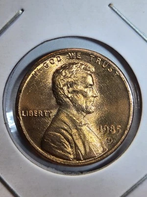 1985 Denver Lincoln Cent Doubled Die Reverse - Image 1 of 4