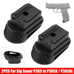 2pcs For Sig Sauer P365 to P365X / P365XL Pinky Extension Adapter - Picture 1 of 9