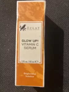 Eclat Glow Up Vitamin C Serum + Folsäure und Vitamin E 1 Oz. NEU - Bild 1 von 3